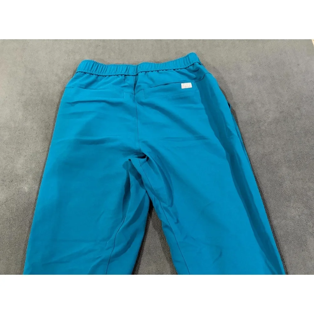 FIGS Technical Collection Jogger Scrub‎ Pants Mens XS/S Blue Drawstring Waist